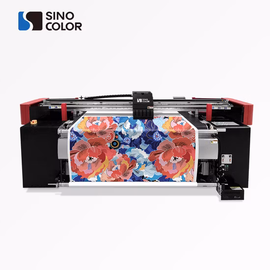 1.8m 2400dpi Sublimation Ink Pigment Ink Digital Belt Direct to Textile Printer