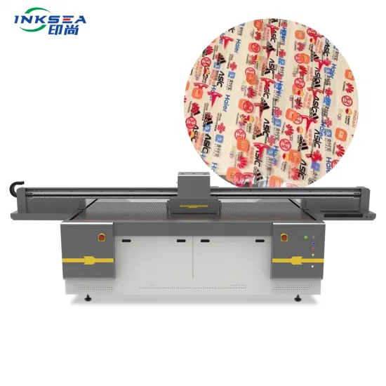 Impresora de gran formato Impresora de inyección de tinta digital de tamaño de 2,5 m con cabezal Ricoh G5 G5I para impresoras planas UV acrílicas de madera y vidrio Impresora plana solvente