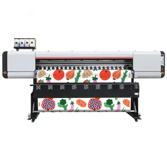 Impresora de sublimación de cabezales de impresión I3200 de 1,8 m y 8 piezas