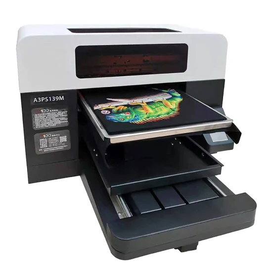 Impresora DTG tamaño A3 Impresión de alta calidad DTG directa a la impresora de sublimación de camisetas