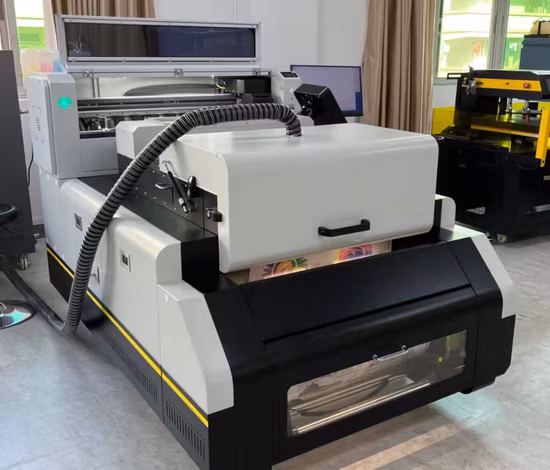 Máquina de impresión en offset de camisetas Dtf de hojas, impresoras Dtf, rollo de películas A3, 2 cabezales de impresión I3200 A1