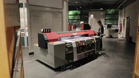 Impresora textil con correa de 1,8 m/3,2 m opcional para impresión directa de tela estirable