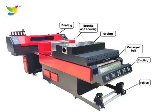 Ropa que imprime la cabeza de impresora XP600/I3200 de la máquina del polvo de la sacudida de la impresora de los 60cm Dtf
